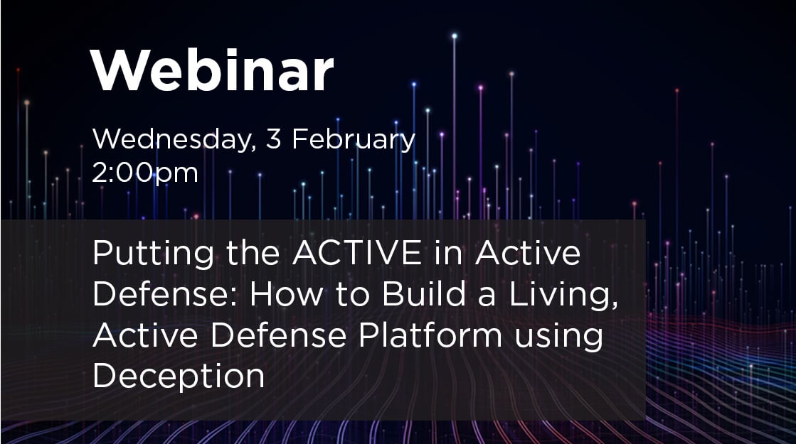 TrapX Active Defense Webinar